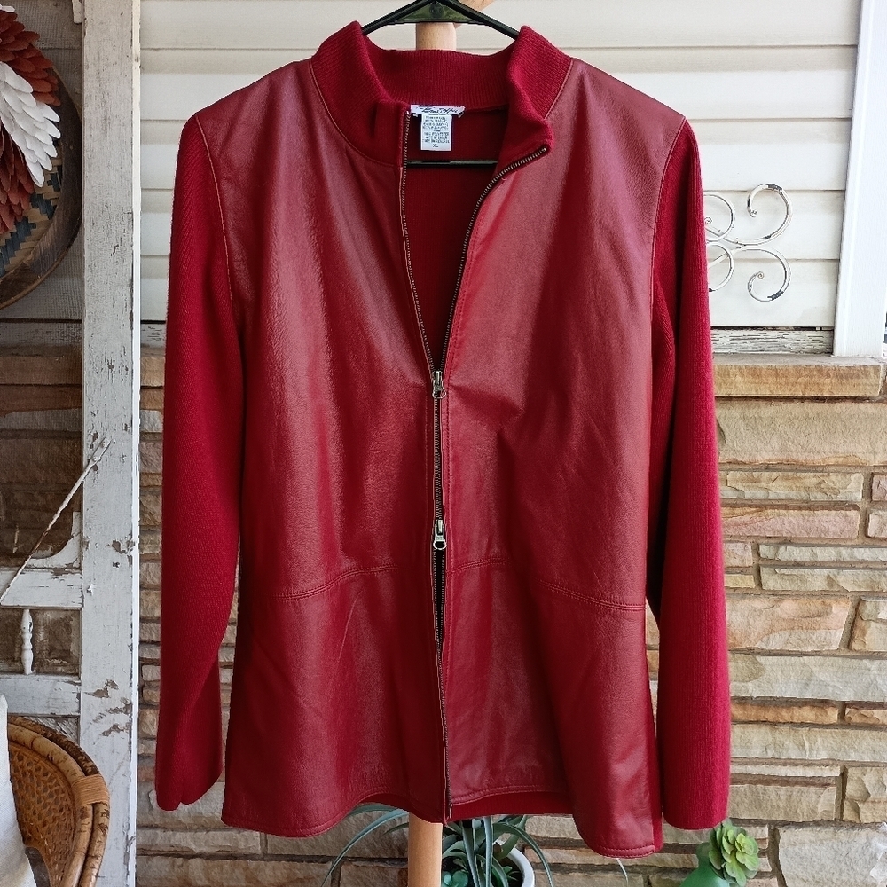 Vintage Birch Hill Red Women's Jacket_XL